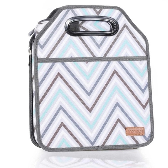 InnoStage - Trunk Organizer with Removable Cooler Bag in Chevron Print - Picture 5 of 15